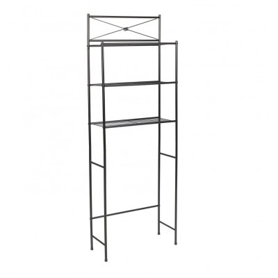 3-Tier Metal Bathroom Storage Shelf Over Toilet Space Saver