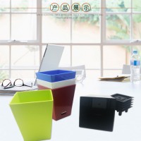 Cheap decorative plastic self watering plant flower pots wholesale