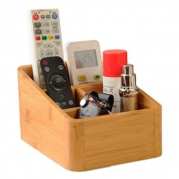 Eco-Friendly High Quality Wholesale Office School Home Wood Desk Organizer With 5 Compartments