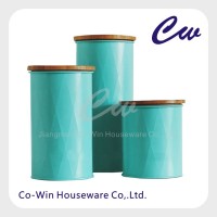 Metal Canister Storage Box Jar Small